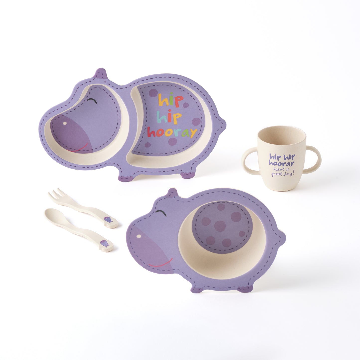 Tiny Footprint Hayley Hippo Dining Set